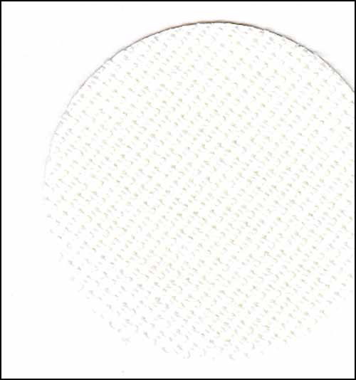 White Hardanger Short Cut 21"x43" - Click Image to Close