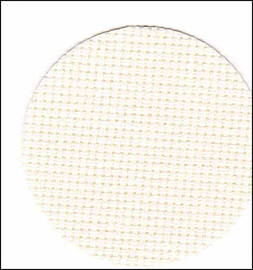 Ivory Hardanger Short Cut 33" x 43" - Click Image to Close