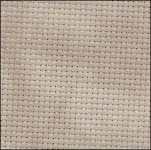 Nut Aida 14, 35"x 39", Fabric Flair - Click Image to Close