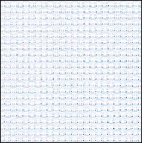 (image for) Ice Blue Aida 14, 43" x 1yd, Zweigart - Click Image to Close
