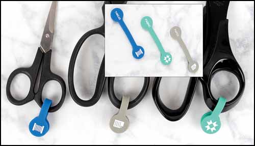 Scissor ID Magnetic Clips - Click Image to Close
