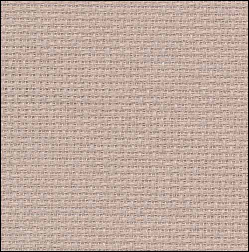 Nougat (Stone Grey) Aida 18, 1yd x43", Zweigart - Click Image to Close