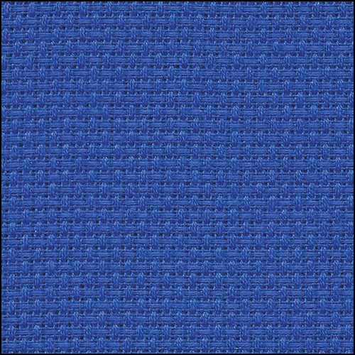 Marine Blue Aida 14, 43" x 1 yard, Zweigart - Click Image to Close