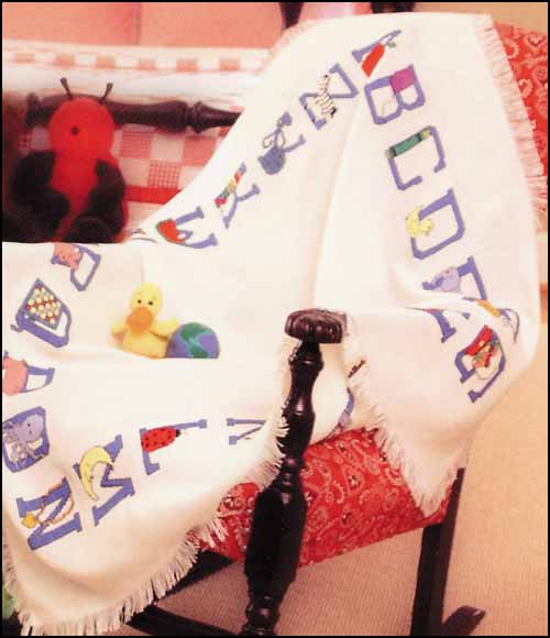 (image for) Baby Alphabet Afghan - Click Image to Close