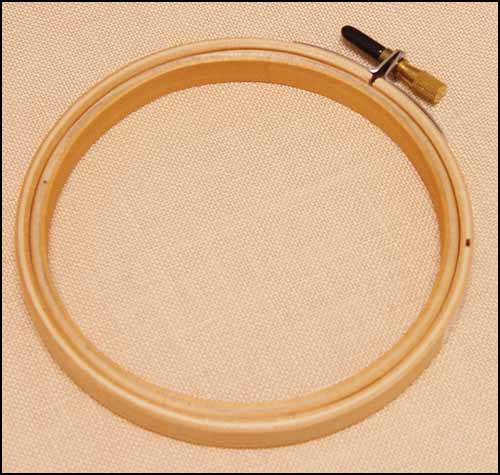 6" Superior Round Edge Wood Hoop - Click Image to Close