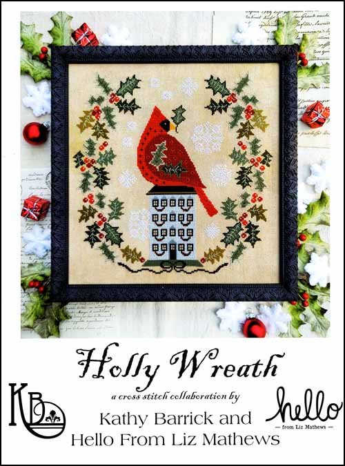 (image for) Holly Wreath - Click Image to Close