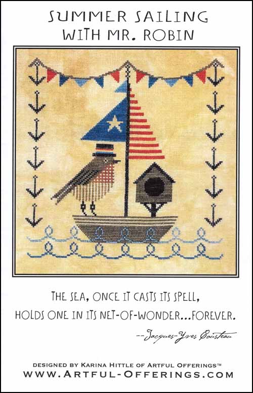 (image for) Summer Sailing with Mr. Robin - Click Image to Close