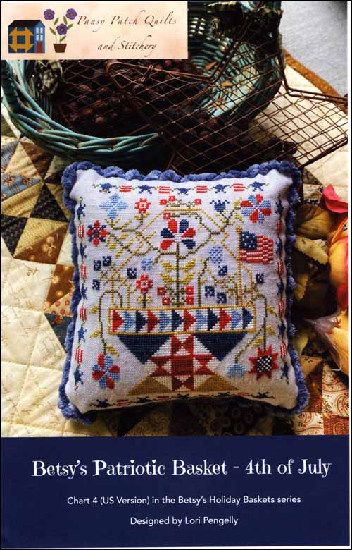 (image for) Betsy's Patriotic Basket - 4th of July - Click Image to Close