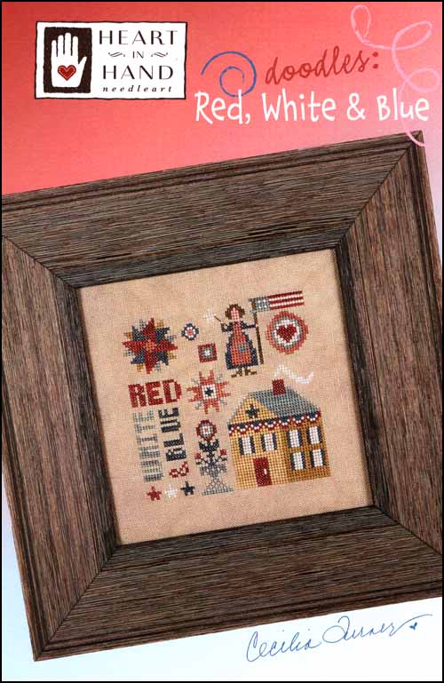 (image for) Doodles: Red, White & Blue - Click Image to Close
