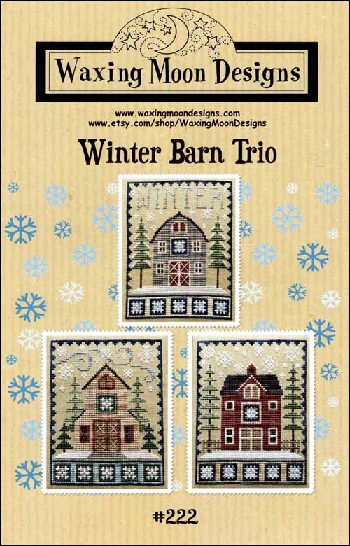 (image for) Winter Barn Trio - Click Image to Close