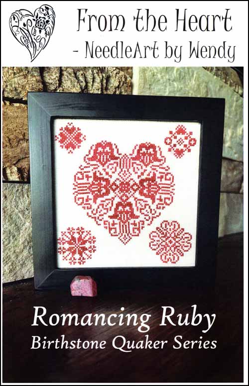 (image for) Birthstone Quaker Series Romancing Ruby - Click Image to Close
