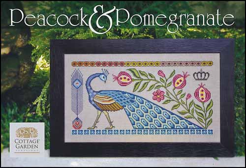 Peacock & Pomegranate - Click Image to Close