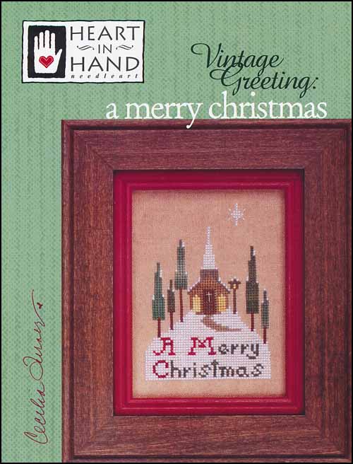 (image for) Vintage Greeting: A Merry Christmas - Click Image to Close