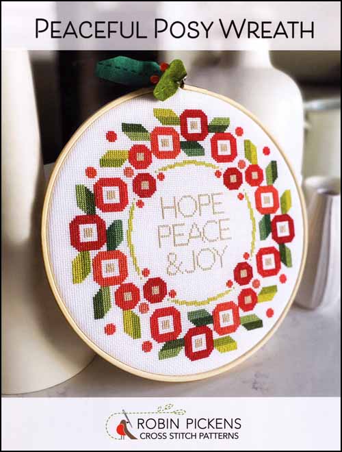 (image for) Peaceful Posy Wreath - Click Image to Close