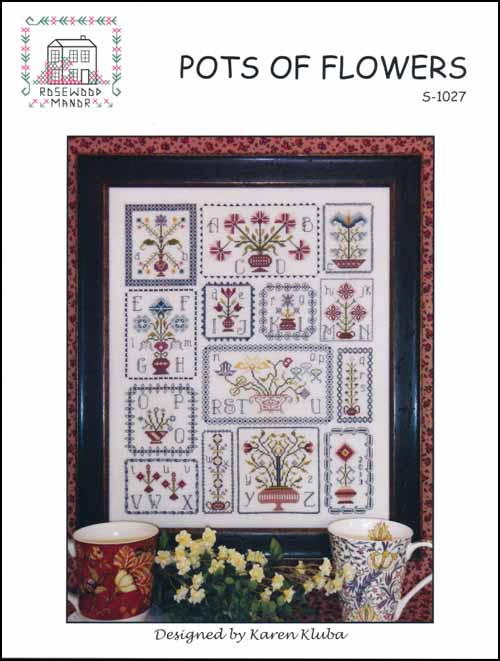 (image for) Pots Of Flowers - Click Image to Close