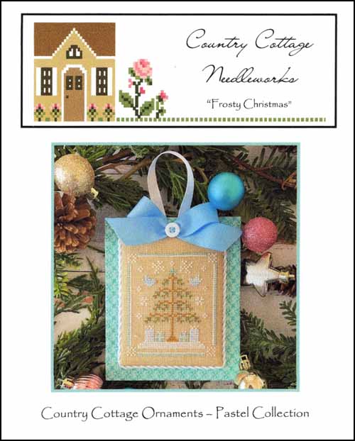 (image for) Pastel Ornament Part 8 Frosty Christmas - Click Image to Close