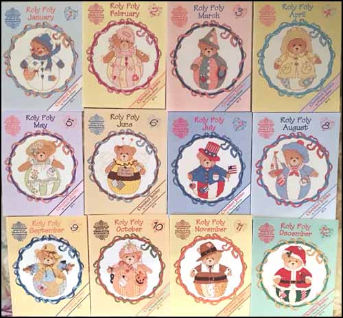 Cherished Teddies Roly Poly's - Click Image to Close