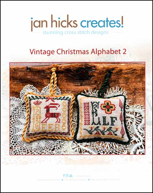 (image for) Vintage Christmas Alphabet 2 - Click Image to Close