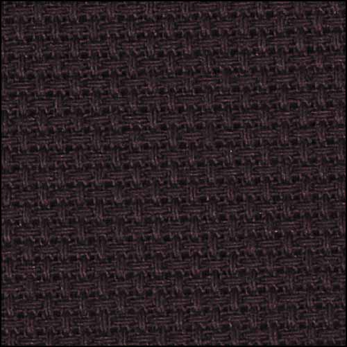 Black Aida 14, 30"x2yds, Charles Craft - Click Image to Close