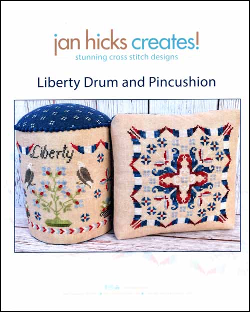 (image for) Liberty Drum and Pincushion - Click Image to Close
