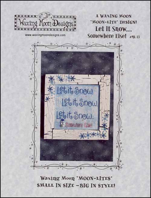 (image for) Moon-Lite: Let It Snow Somewhere Else! - Click Image to Close