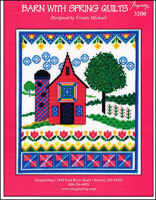 (image for) Barn With Spring Quilts - Click Image to Close