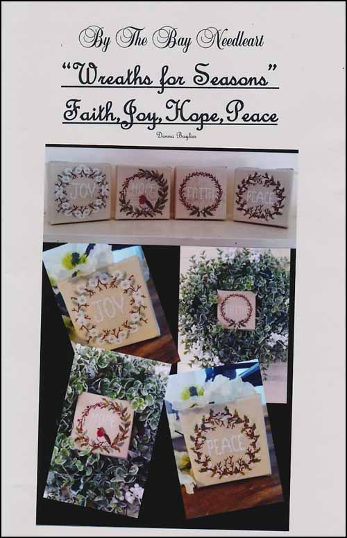 (image for) "Wreaths for Seasons" Faith, Joy, Hope, Peace - Click Image to Close