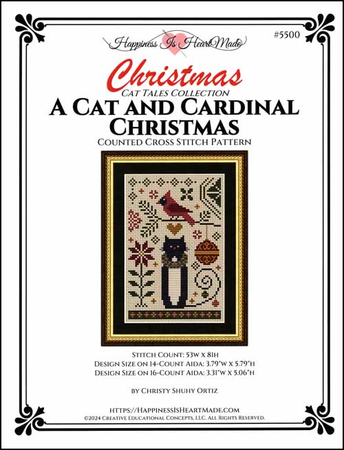 (image for) Cat Tales A Cat and Cardinal Christmas - Click Image to Close