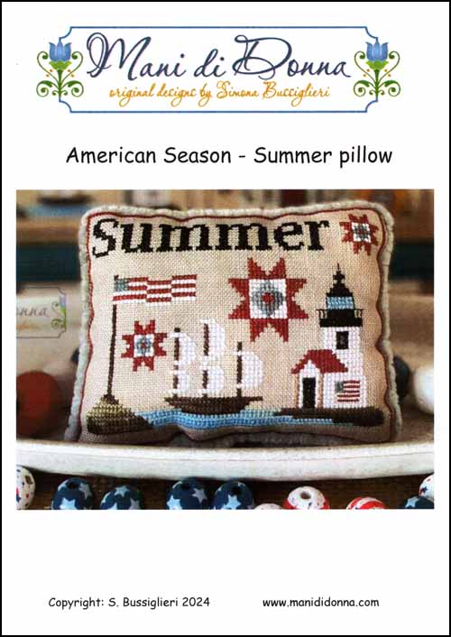 (image for) American Season Summer Pillow - Click Image to Close