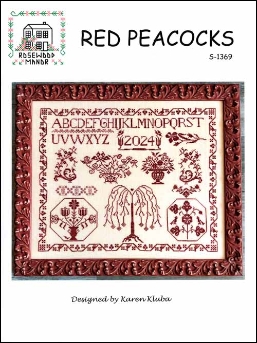 (image for) Red Peacocks - Click Image to Close