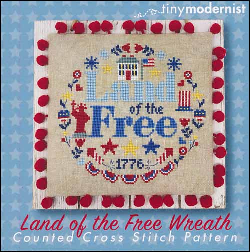 Land Of The Free Wreath - Click Image to Close