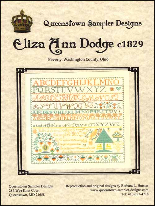 (image for) Eliza Ann Dodge c1829 - Click Image to Close