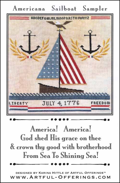 (image for) Americana Sailboat Sampler - Click Image to Close