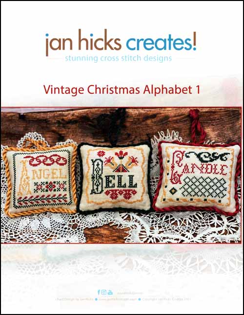(image for) Vintage Christmas Alphabet 1 - Click Image to Close