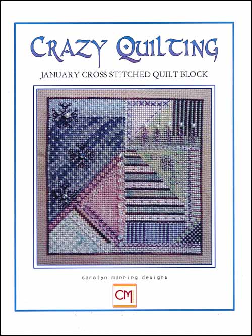 (image for) Crazy Quilting: January Block - Click Image to Close