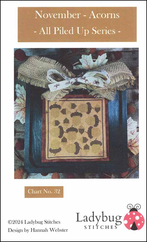 (image for) November - Acorns - All Piled Up Series - Click Image to Close