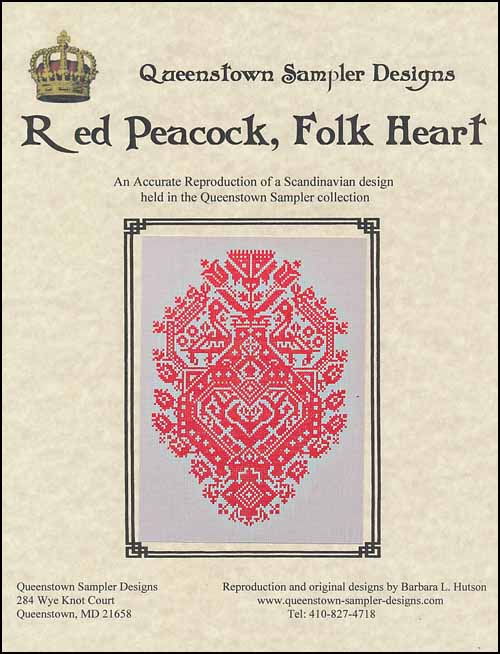 (image for) Red Peacock, Folk Heart - Click Image to Close