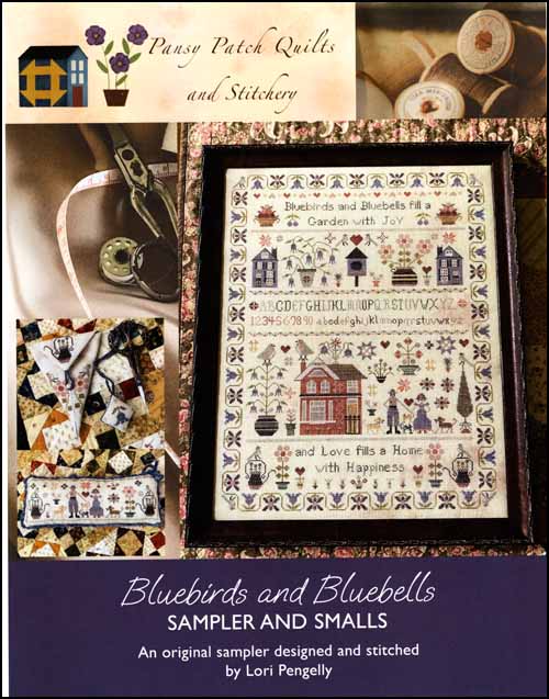 (image for) Bluebirds and Bluebells Samplers and Smalls - Click Image to Close