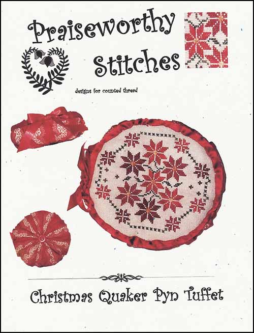 (image for) Christmas Quaker Pyn Tuffet - Click Image to Close