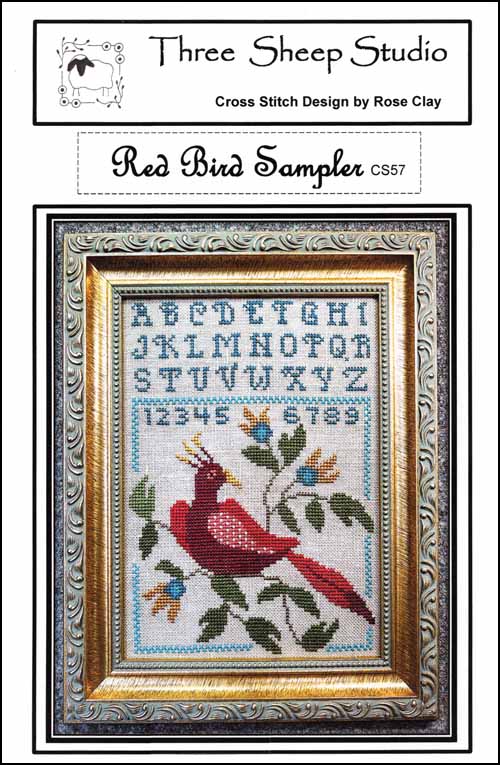 (image for) Red Bird Sampler - Click Image to Close