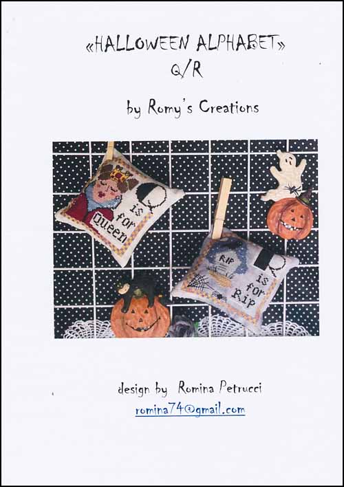 (image for) Halloween Alphabet Q/R - Click Image to Close