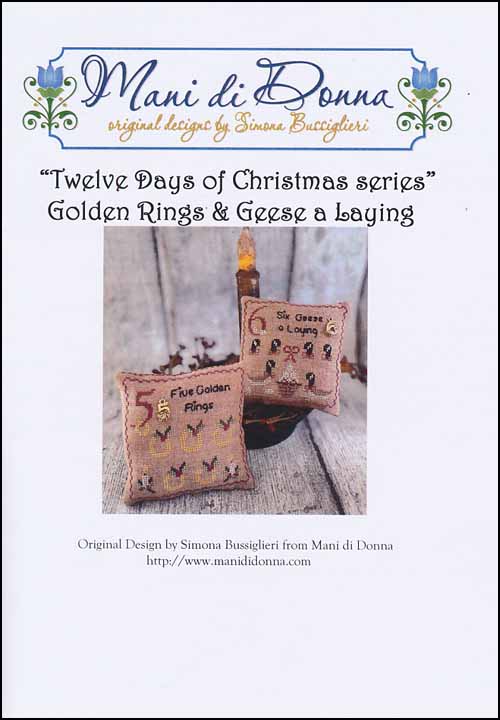(image for) Twelve Days Of Christmas Series Golden Rings & Geese A Laying - Click Image to Close