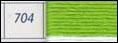 DMC Size 3 Pearl 704 Bright Chartreuse - Click Image to Close