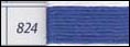 DMC Floss Color 824 Very Dark Blue - Click Image to Close