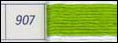 DMC Floss Color 907 Light Parrot Green - Click Image to Close