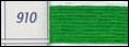DMC Floss Color 910 Dark Emerald Green - Click Image to Close
