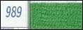 DMC Floss Color 989 Forest Green - Click Image to Close