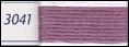 DMC Floss Color 3041 Med. Antique Violet - Click Image to Close