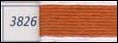 DMC Floss Color 3826 Golden Brown - Click Image to Close