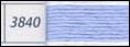 DMC Floss Color 3840 Light Lavender Blue - Click Image to Close